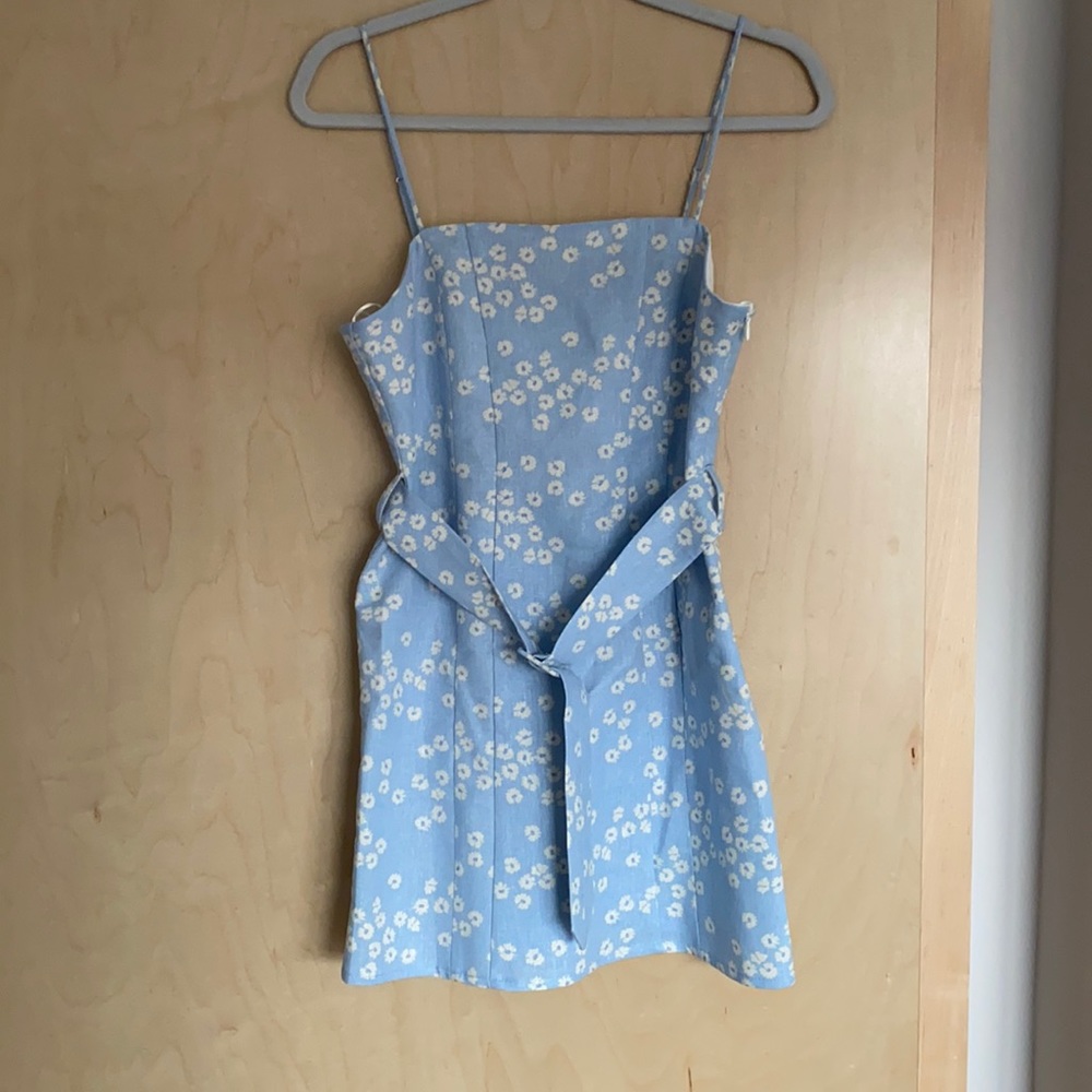 Zara blue sundress